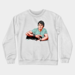 Steve Azar - An illustration by Paul Cemmick Crewneck Sweatshirt